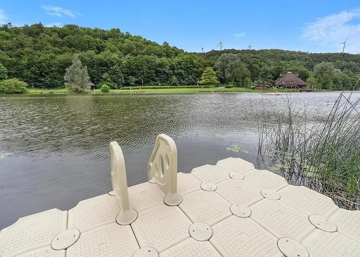 Wellness Lakehouse Mit Sauna, Whirlpool In Der 別荘 Rieden