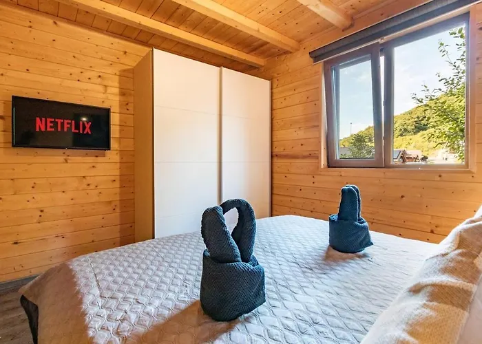 Wellness Lakehouse Mit Sauna, Whirlpool In Der 別荘 *